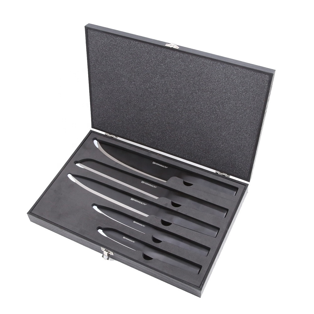 Ferramenta de cozinha profissional de alta qualidade Black Oxide Chef Knives Set Vegetable Meat 8 Inch Kitchen Knife Carving Sets 